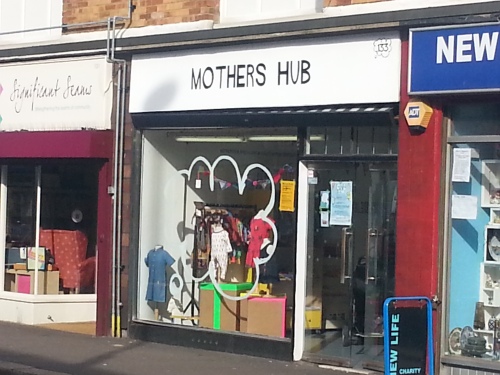 Exterior of Mothers Hub